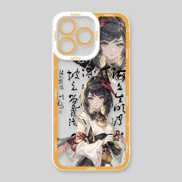 原神古風天使眼透明防摔軟殼