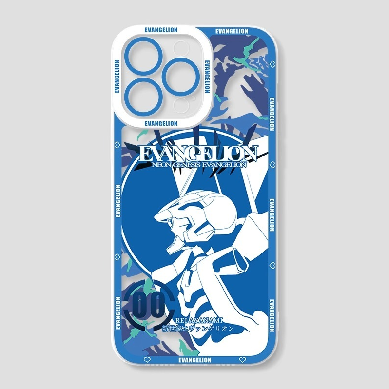 蘋果 系列eva新世紀福音戰士天使眼透明防摔軟殼