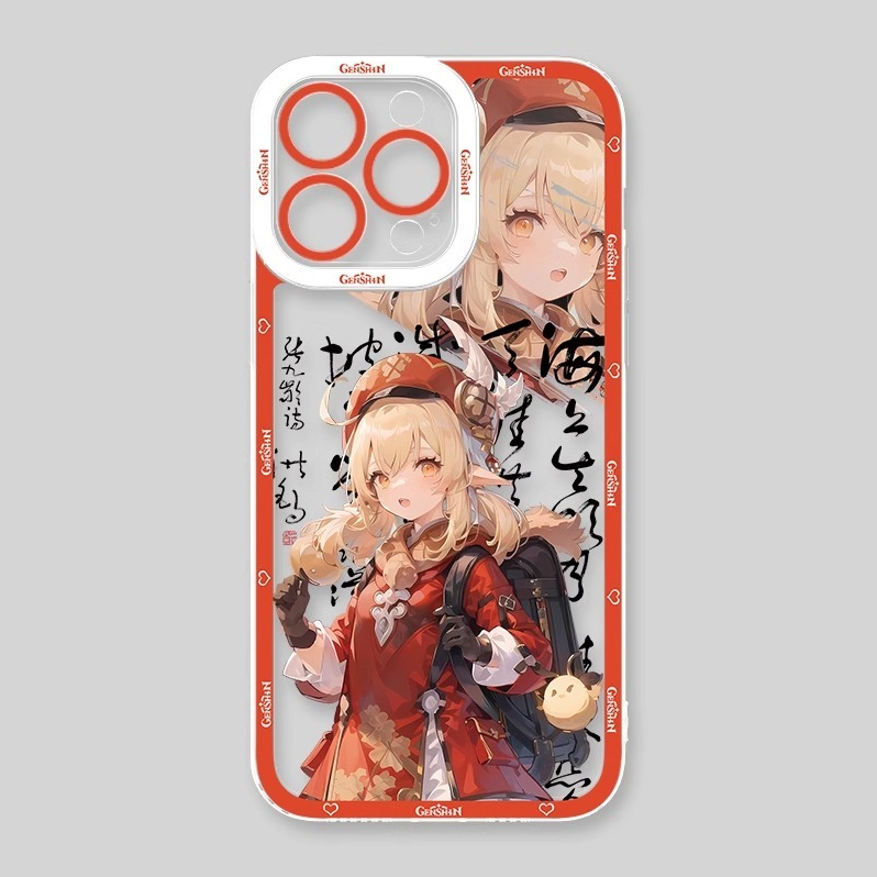 原神古風天使眼透明防摔軟殼