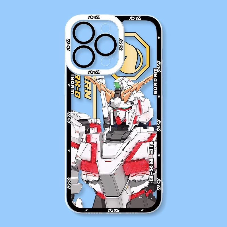 蘋果 系列機動戰士鋼彈天使眼透明防摔軟殼