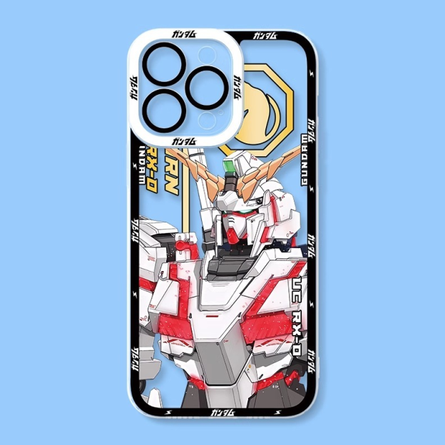 蘋果 系列機動戰士鋼彈天使眼透明防摔軟殼