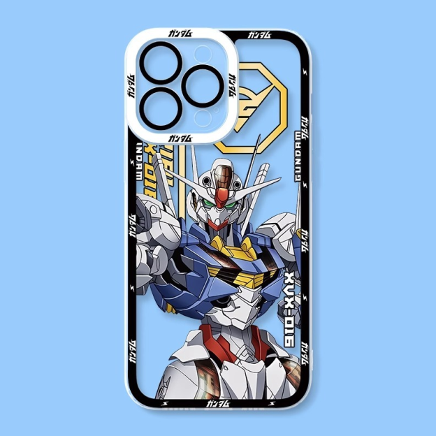 蘋果 系列機動戰士鋼彈天使眼透明防摔軟殼