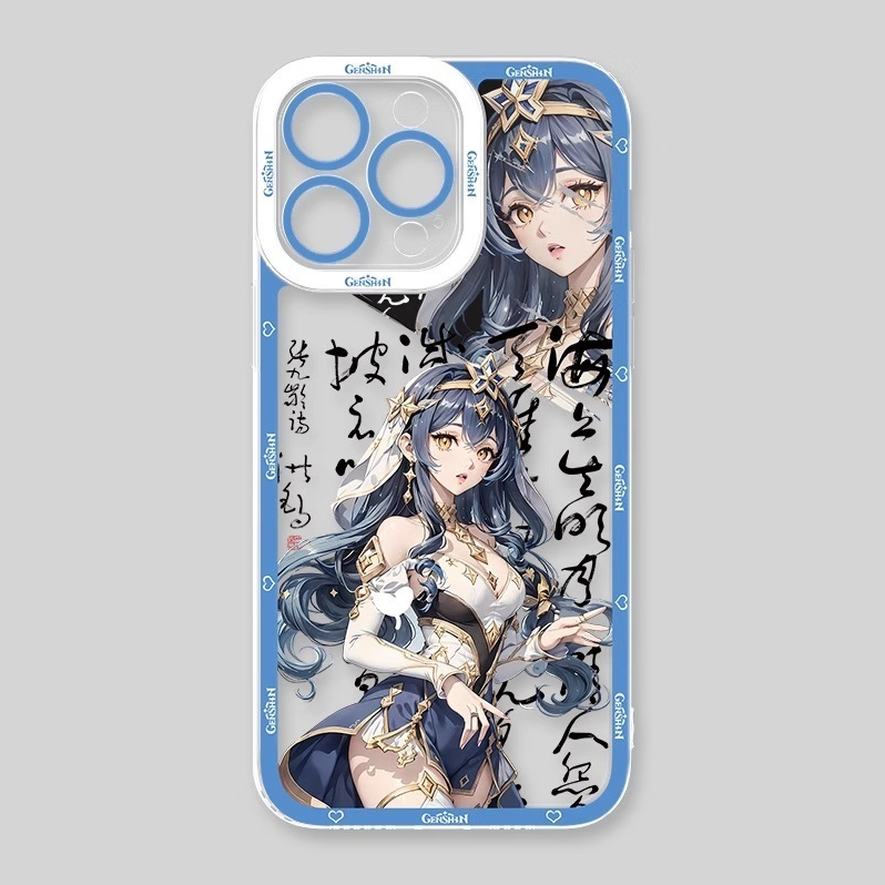 原神古風天使眼透明防摔軟殼