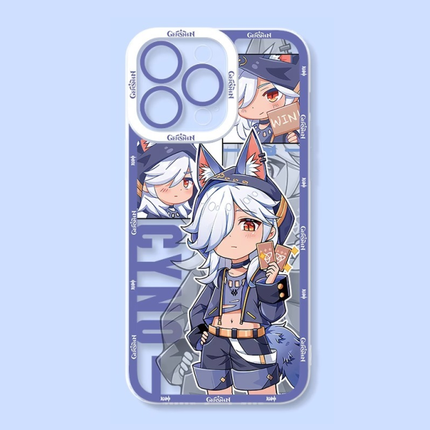 原神睡衣天使眼透明防摔軟殼