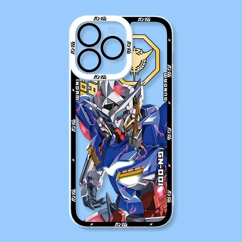 蘋果 系列機動戰士鋼彈天使眼透明防摔軟殼