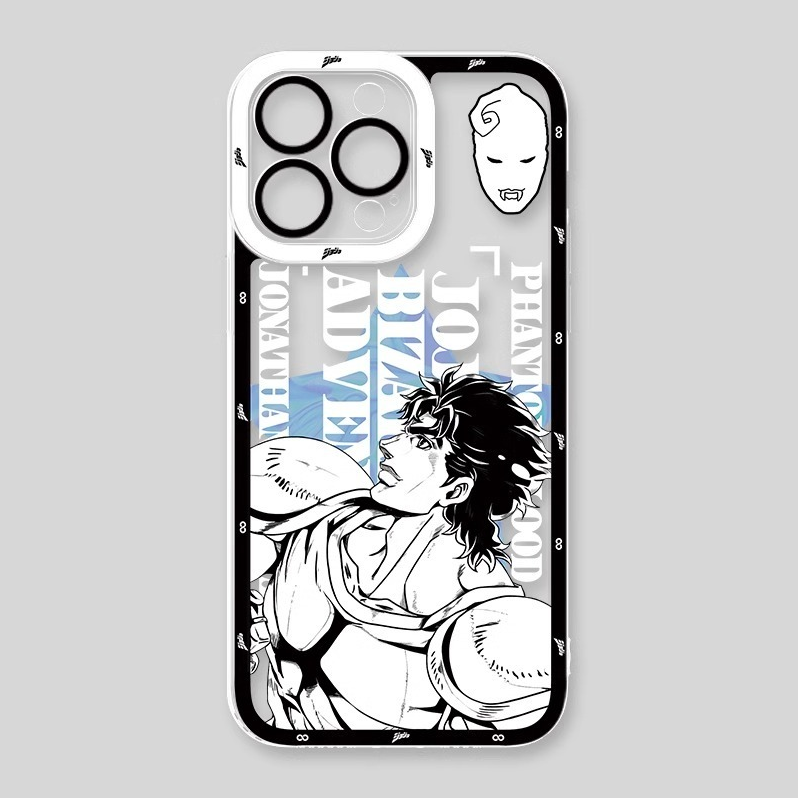 蘋果 系列JOJO的奇妙冒險天使眼透明防摔軟殼