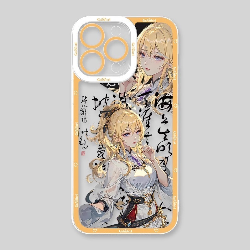 原神古風天使眼透明防摔軟殼