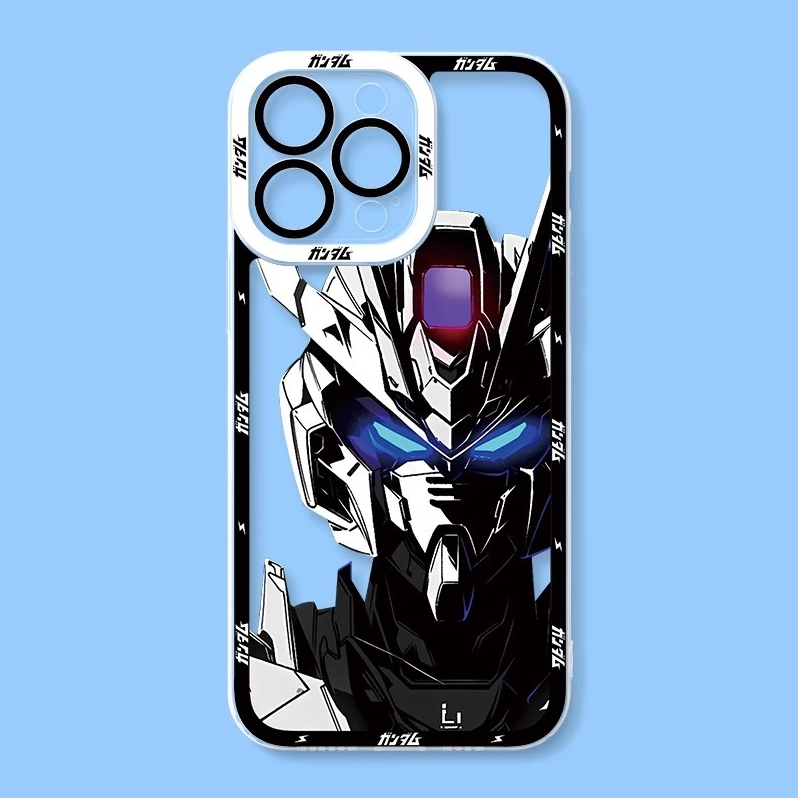 蘋果 系列機動戰士鋼彈天使眼透明防摔軟殼