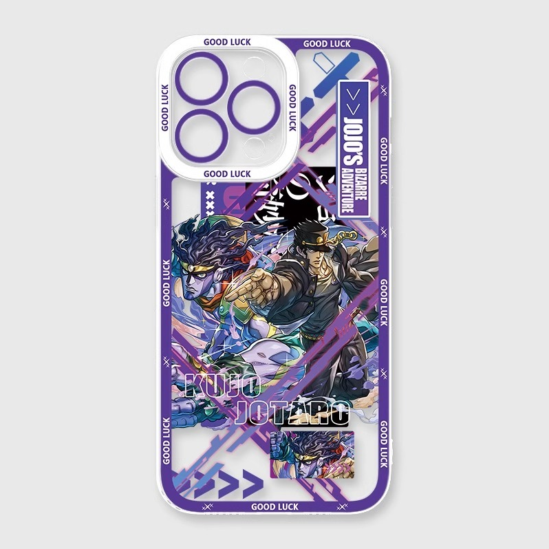 蘋果 系列JOJO的奇妙冒險天使眼透明防摔軟殼