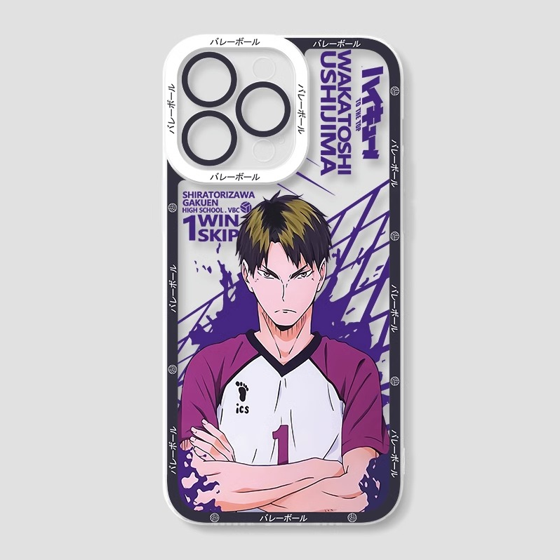 排球少年天使眼透明防摔軟殼