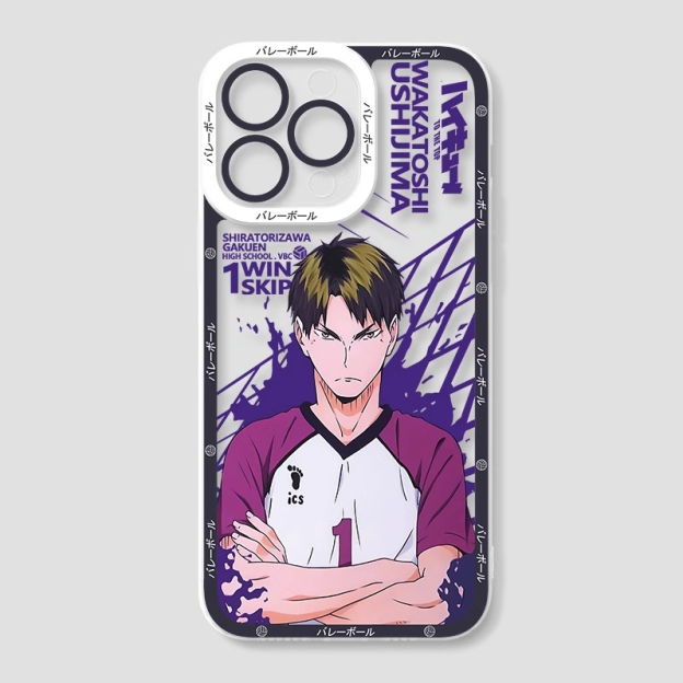 排球少年天使眼透明防摔軟殼