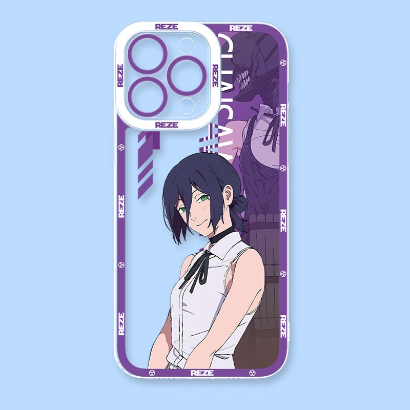 鏈鋸人天使眼透明防摔軟殼