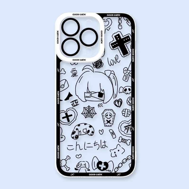 中二病也要談戀愛天使眼透明防摔軟殼