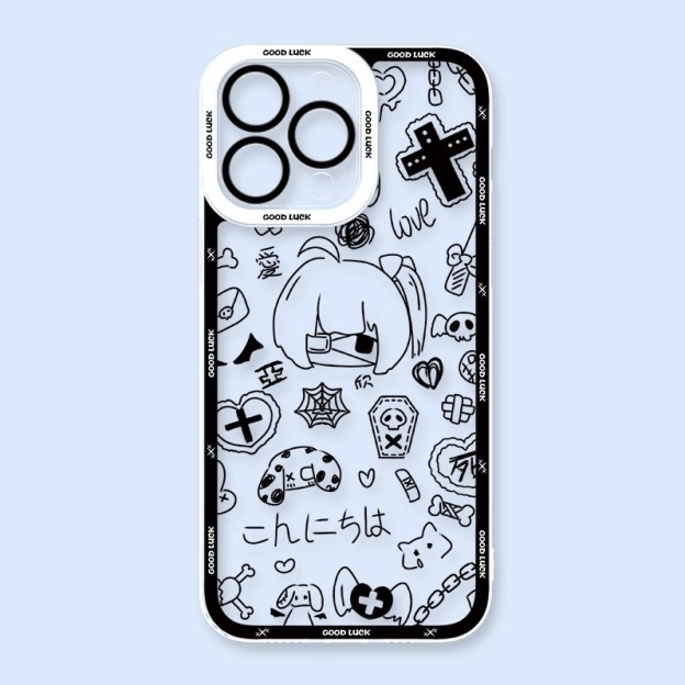 中二病也要談戀愛天使眼透明防摔軟殼