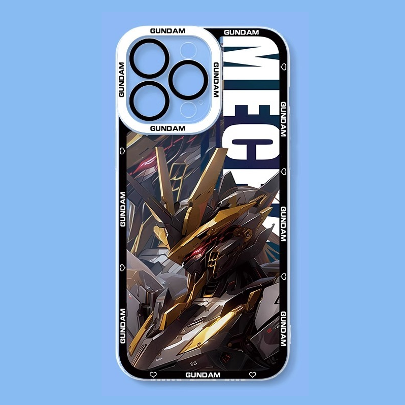 蘋果 系列機動戰士鋼彈天使眼透明防摔軟殼