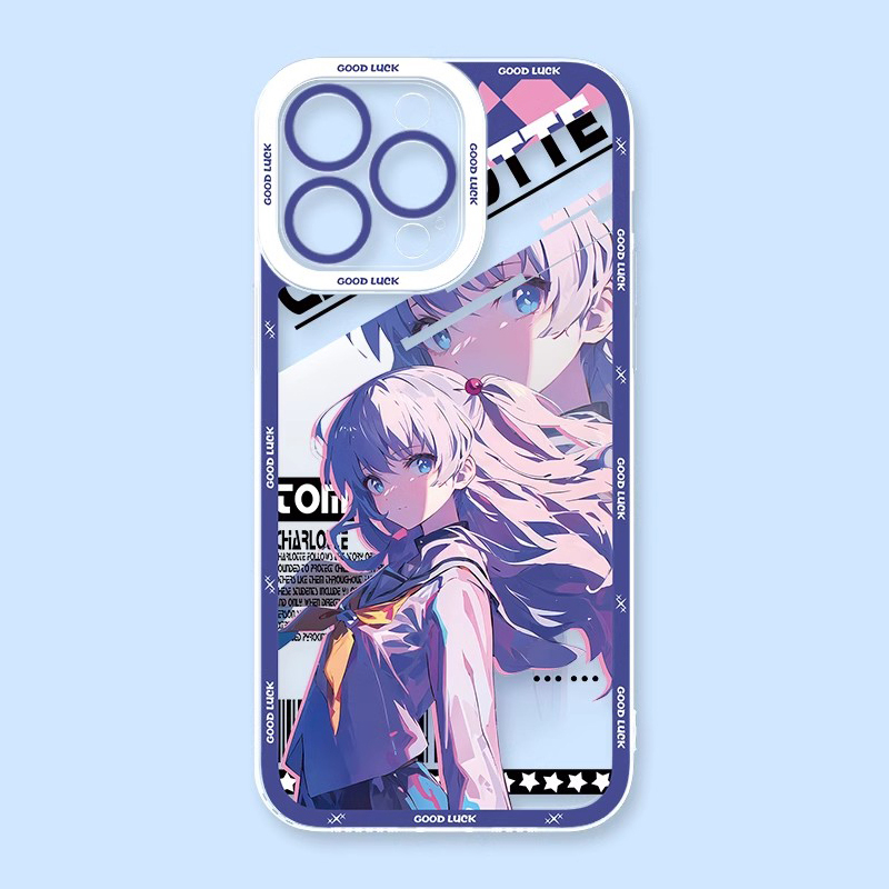 友利奈緒天使眼透明防摔軟殼