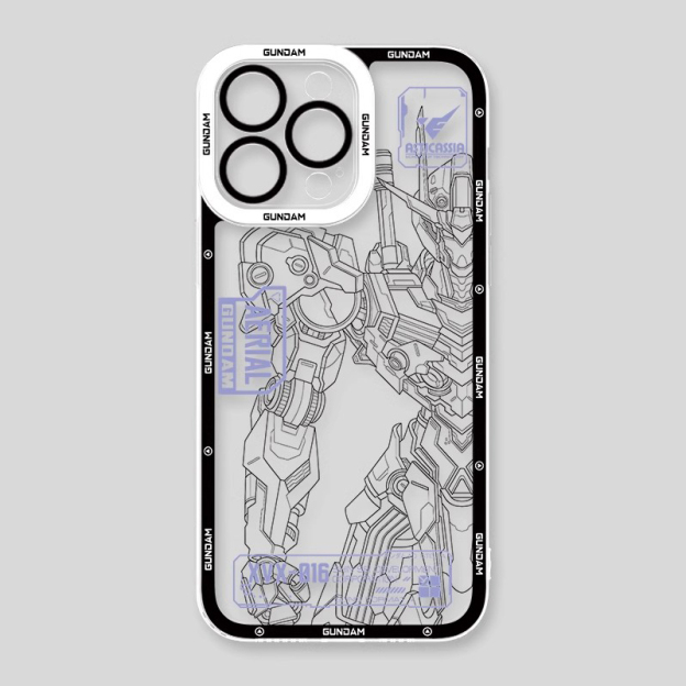 機動戰士鋼彈天使眼透明防摔軟殼