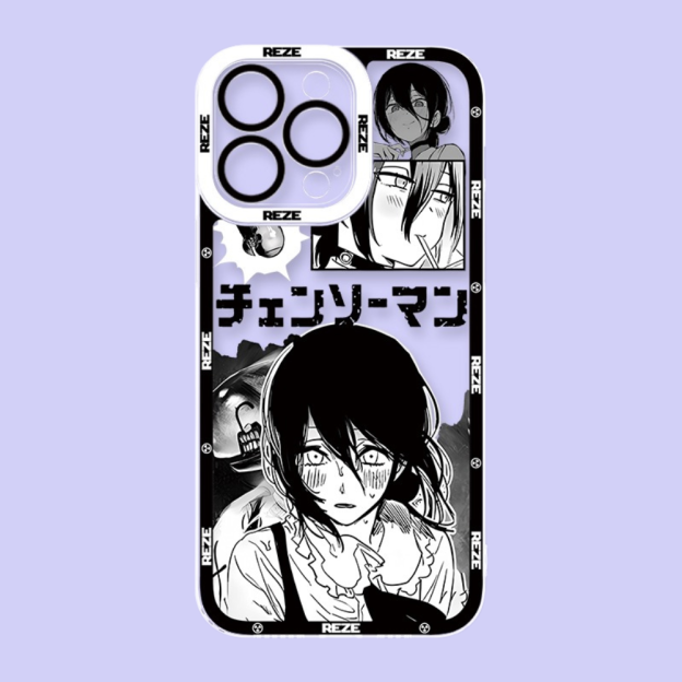 鏈鋸人天使眼透明防摔軟殼