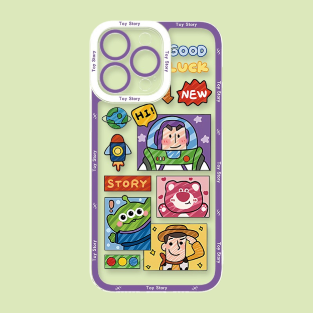 玩具總動員天使眼透明防摔軟殼