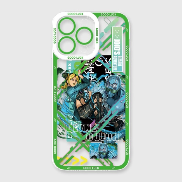 蘋果 系列JOJO的奇妙冒險天使眼透明防摔軟殼