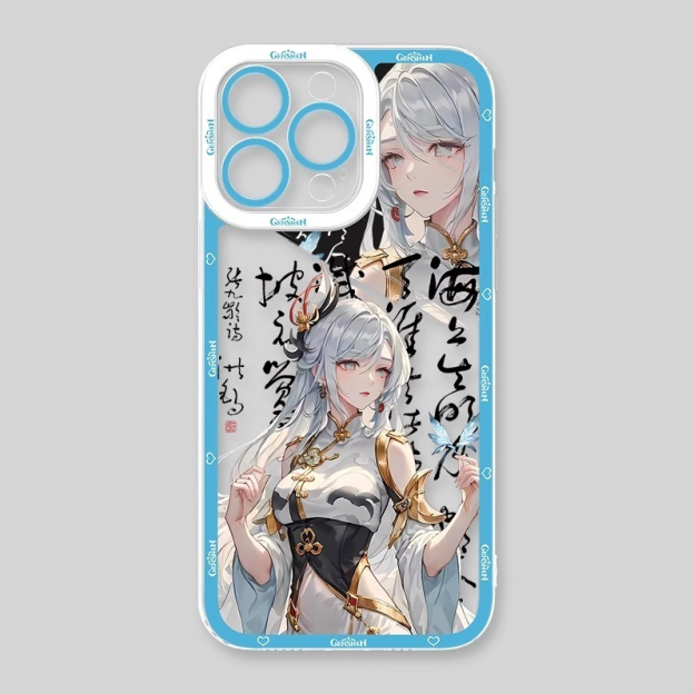 原神古風天使眼透明防摔軟殼