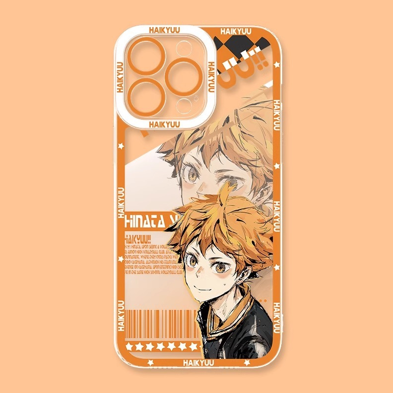 排球少年天使眼透明防摔軟殼