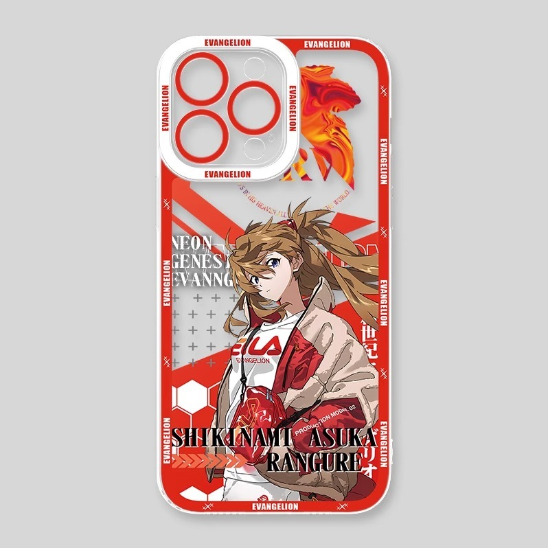 蘋果 系列eva新世紀福音戰士天使眼透明防摔軟殼