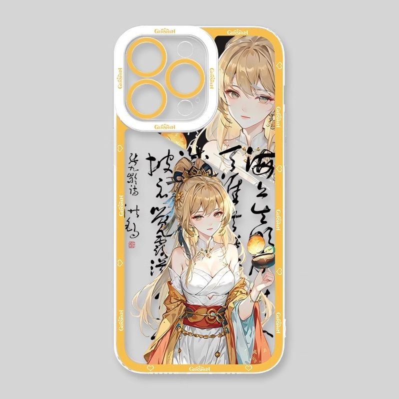 原神古風天使眼透明防摔軟殼