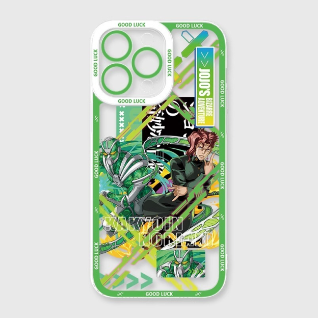 蘋果 系列JOJO的奇妙冒險天使眼透明防摔軟殼