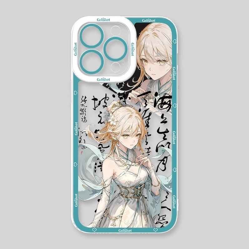 原神古風天使眼透明防摔軟殼