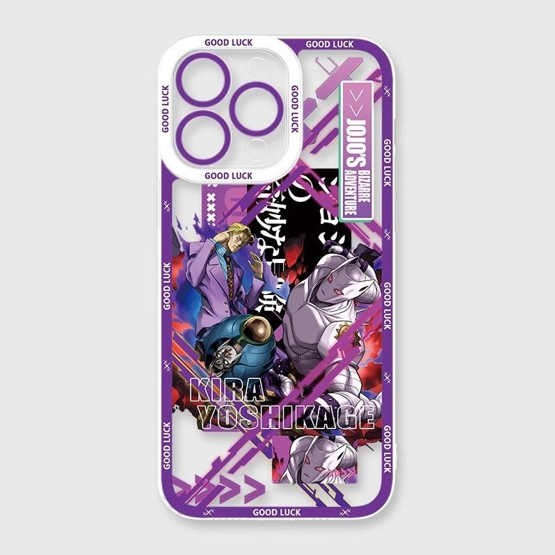 蘋果 系列JOJO的奇妙冒險天使眼透明防摔軟殼