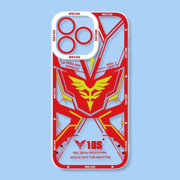 蘋果 系列機動戰士鋼彈天使眼透明防摔軟殼