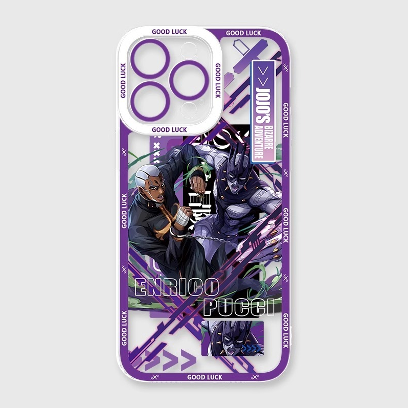 蘋果 系列JOJO的奇妙冒險天使眼透明防摔軟殼