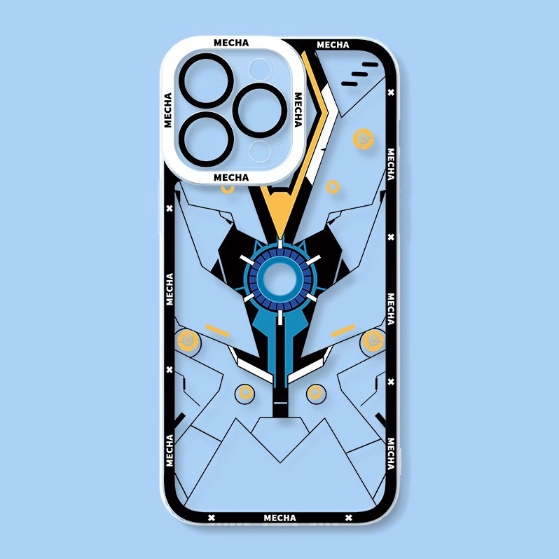 蘋果 系列機動戰士鋼彈天使眼透明防摔軟殼