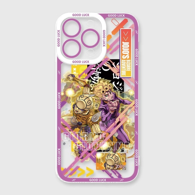 蘋果 系列JOJO的奇妙冒險天使眼透明防摔軟殼