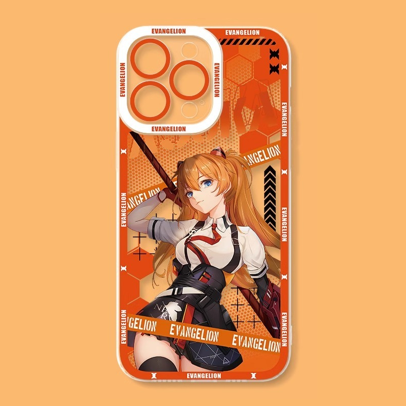 蘋果 系列eva新世紀福音戰士天使眼透明防摔軟殼