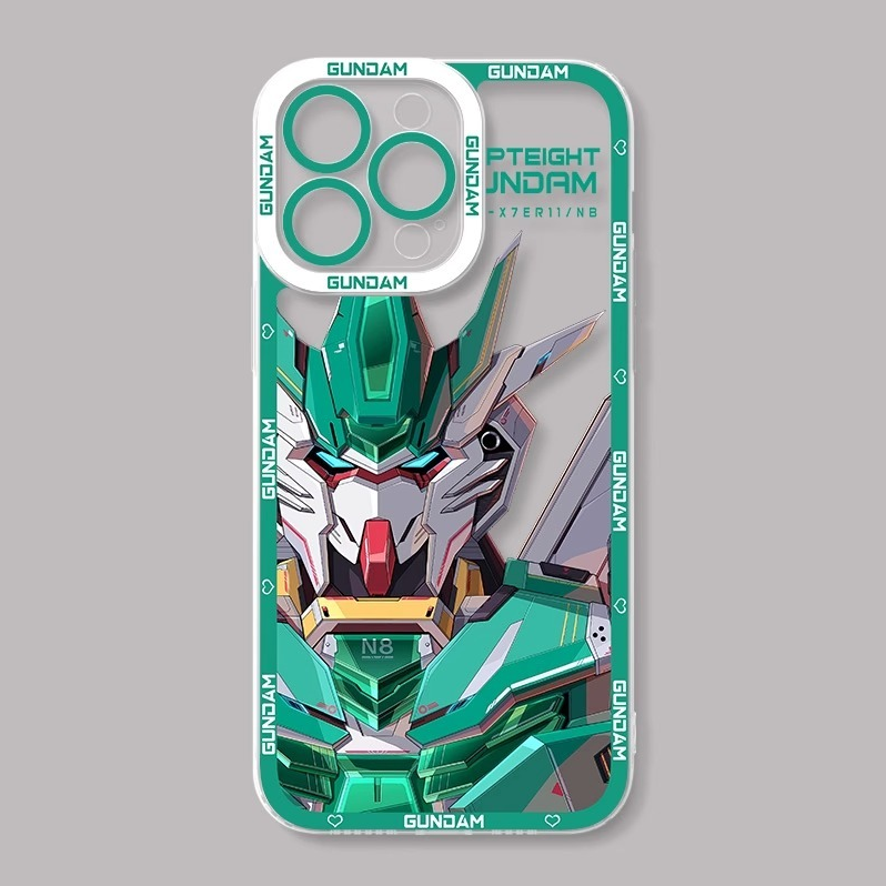 蘋果 系列機動戰士鋼彈天使眼透明防摔軟殼