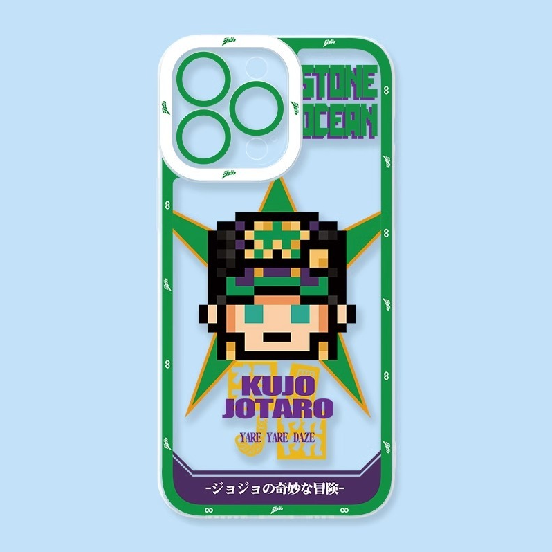 蘋果 系列JOJO的奇妙冒險天使眼透明防摔軟殼