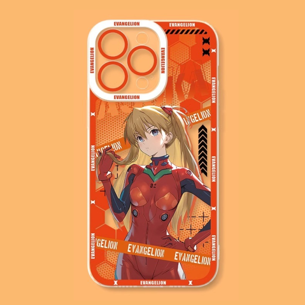 蘋果 系列eva新世紀福音戰士天使眼透明防摔軟殼