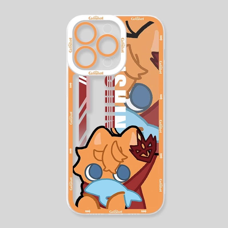 原神睡衣天使眼透明防摔軟殼