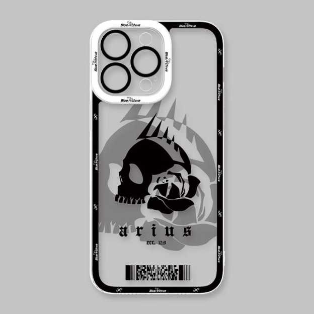 蘋果 系列蔚藍檔案天使眼透明防摔軟殼