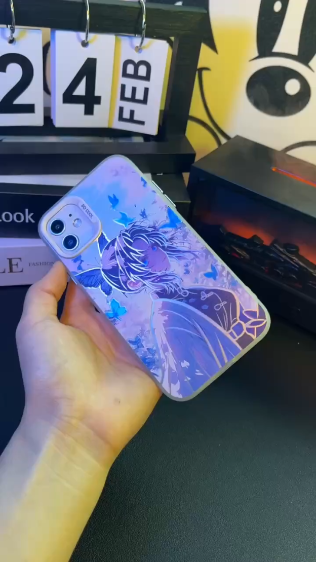 Demon Slayer Silver Line Phone Case