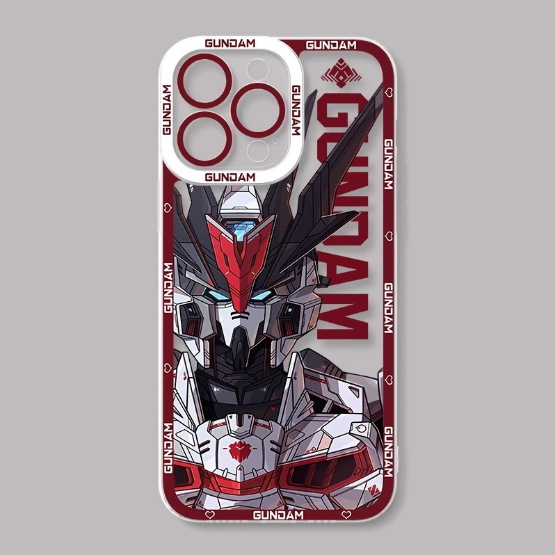 蘋果 系列機動戰士鋼彈天使眼透明防摔軟殼