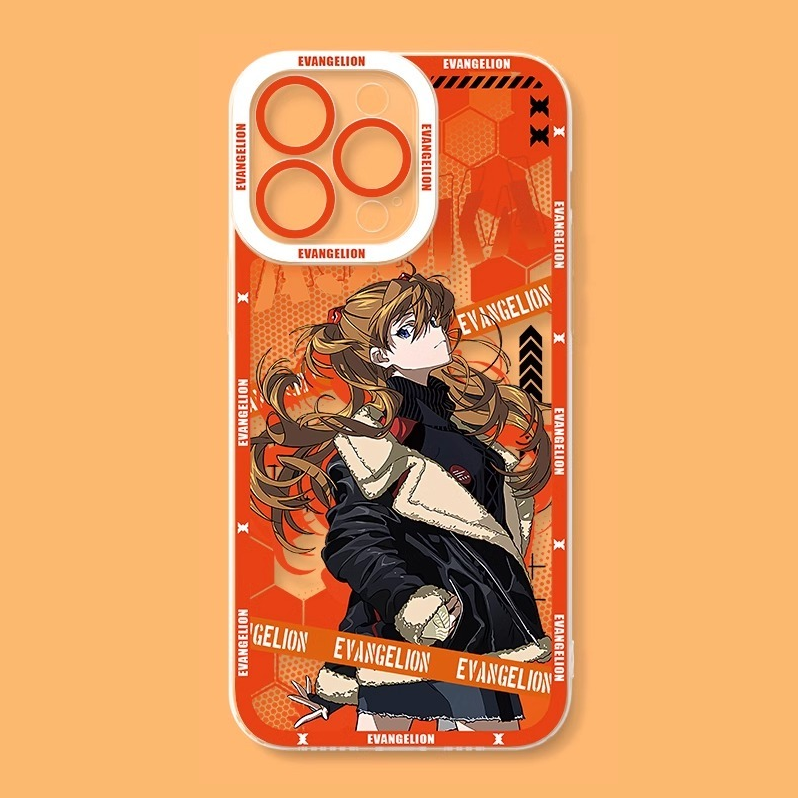 蘋果 系列eva新世紀福音戰士天使眼透明防摔軟殼