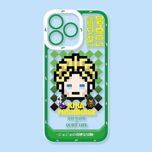 蘋果 系列JOJO的奇妙冒險天使眼透明防摔軟殼