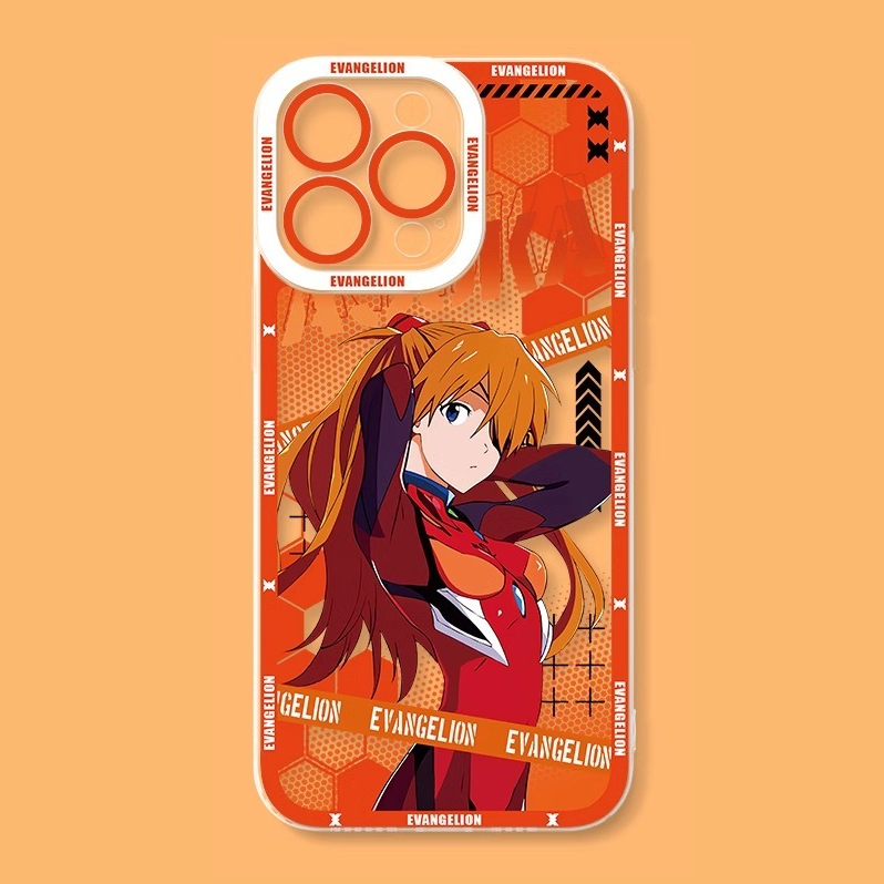 蘋果 系列eva新世紀福音戰士天使眼透明防摔軟殼