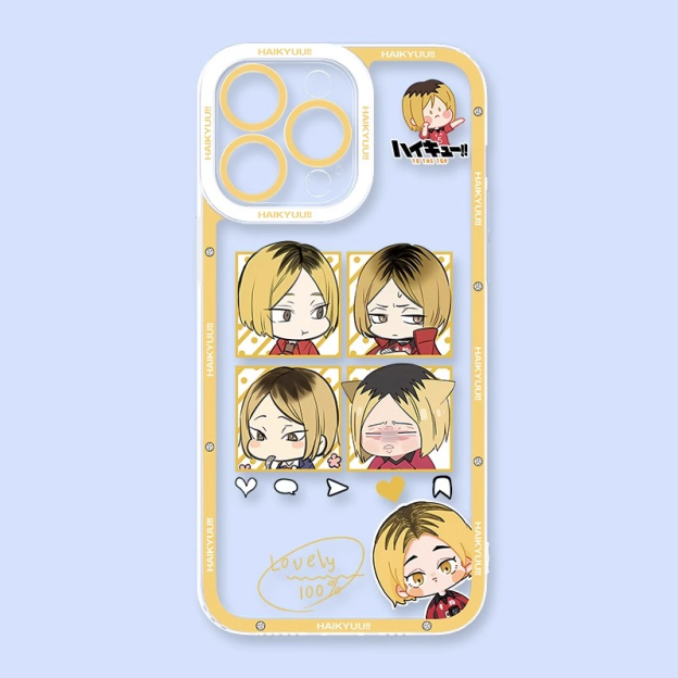 排球少年天使眼透明防摔軟殼