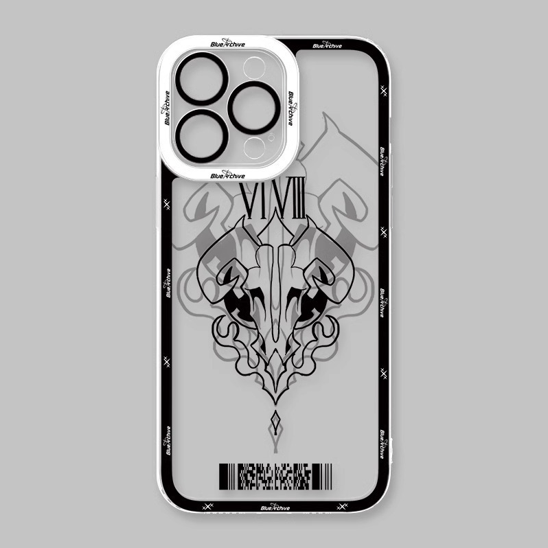 蘋果 系列蔚藍檔案天使眼透明防摔軟殼