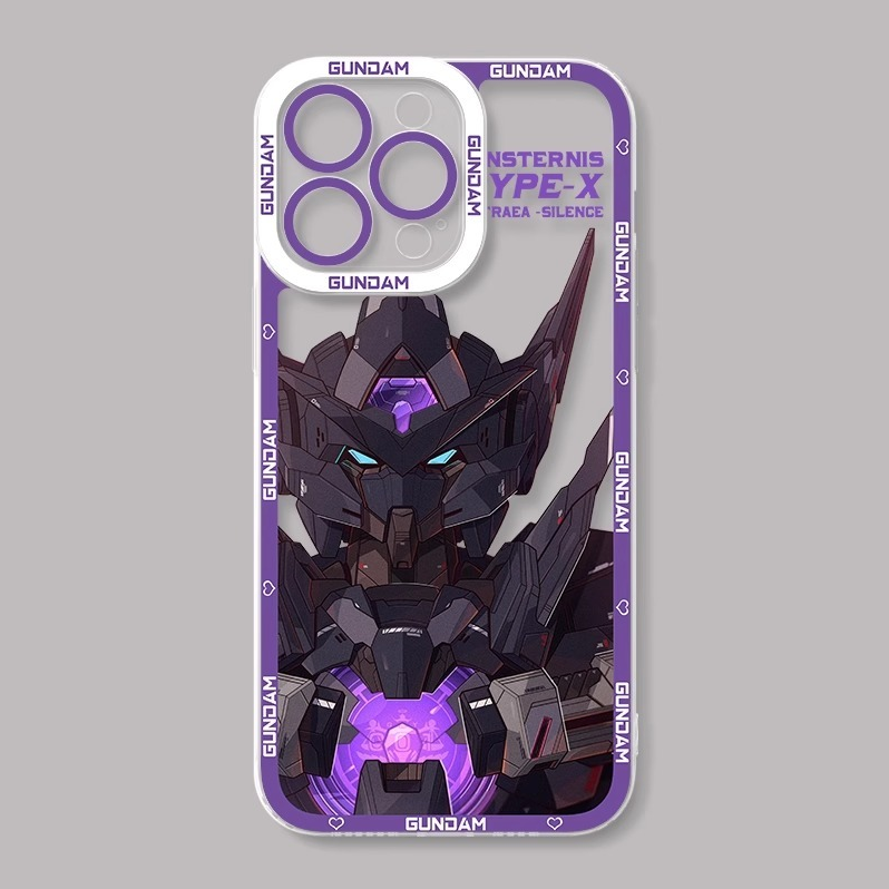 蘋果 系列機動戰士鋼彈天使眼透明防摔軟殼