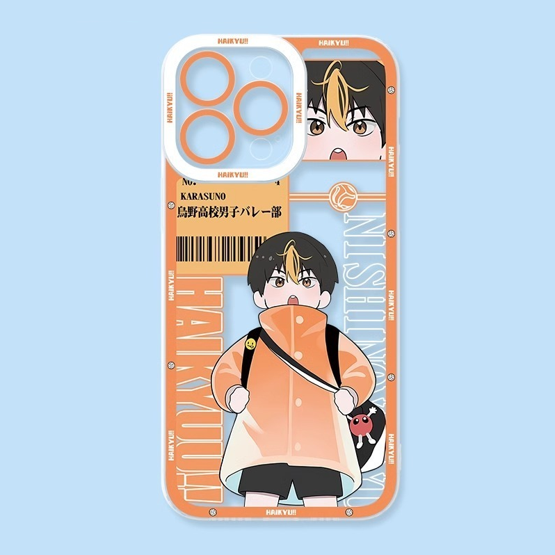 排球少年天使眼透明防摔軟殼